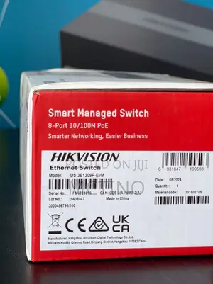 8 Port Fast Ethernet Unmanaged Poe Switch