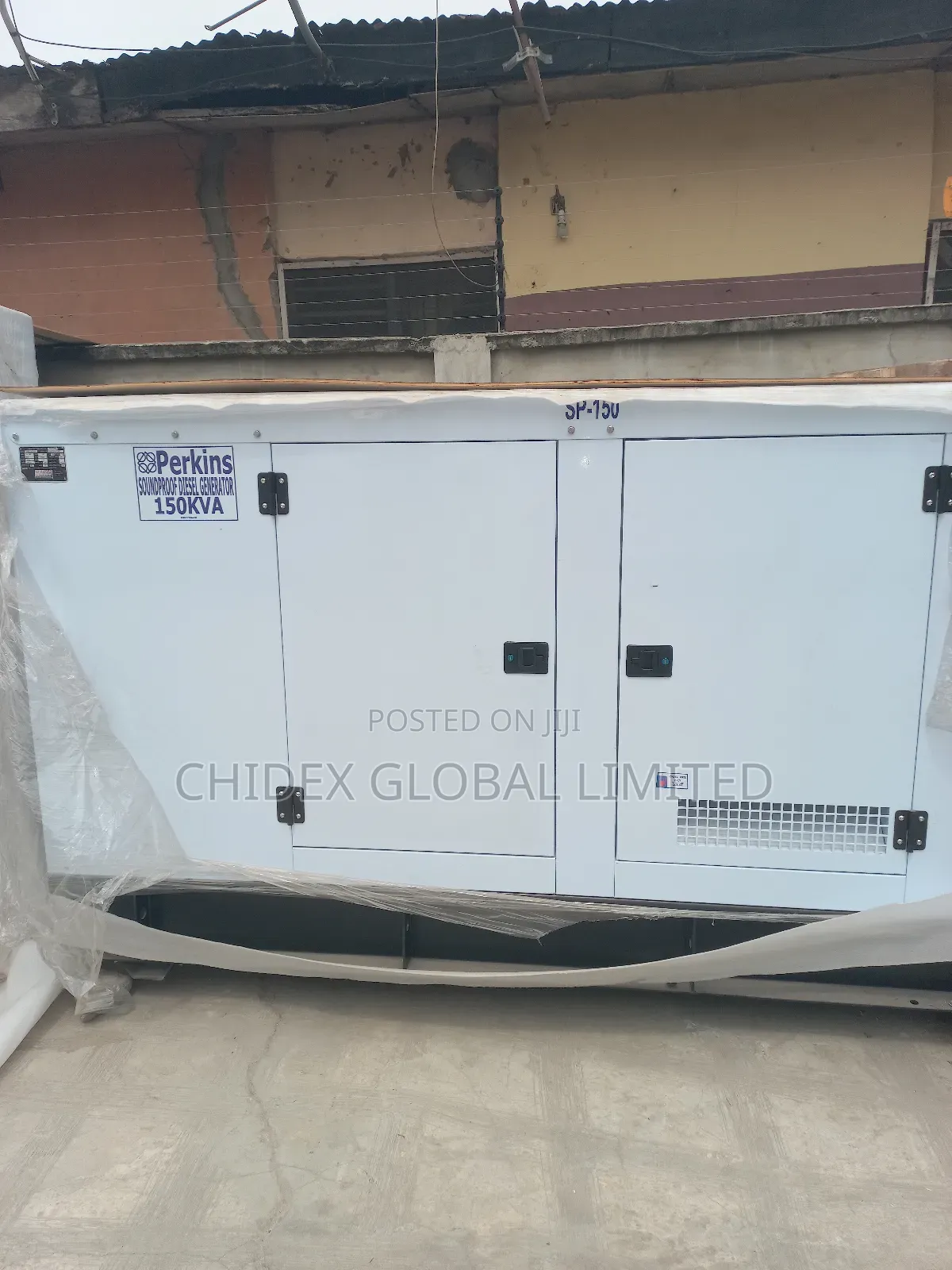 150kva Perkins Soundproof Diesel Generator 100%