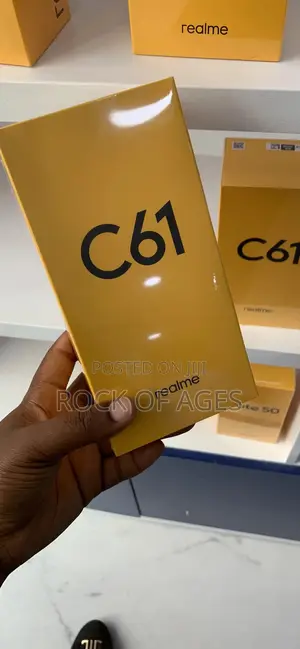 New Realme C61 256 GB Gold