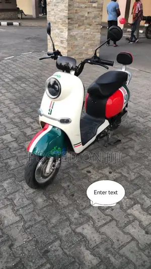 New Motorcycle 2024 White
