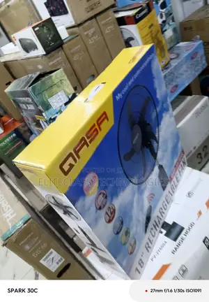 Standard 18inches Rechargeable Standing Fan