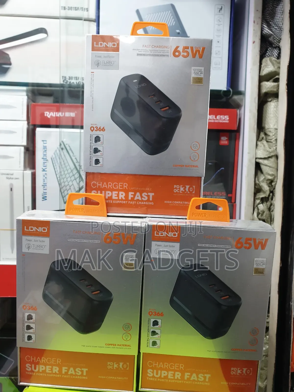 Ldnio 65W Phone Laptop Charger