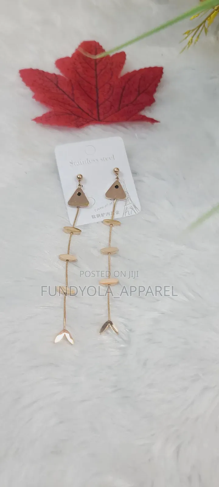 Fish Tail Design Earring