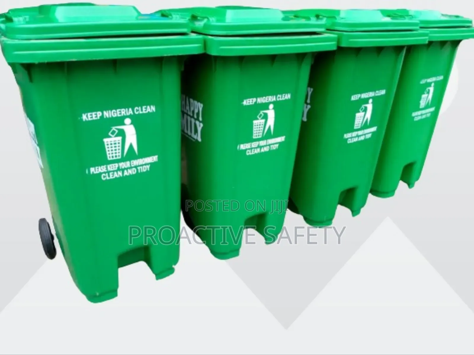 Plastic Waste Bin