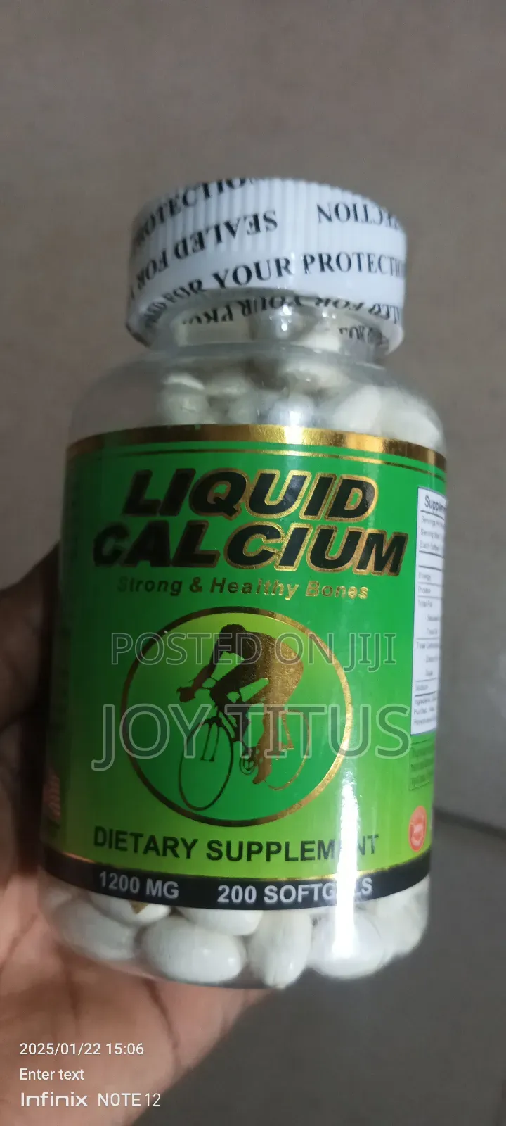 Liquid Calcium Strong and Healthy