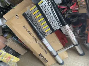 Straight Aluminum Telescopic Ladder 6.3 M