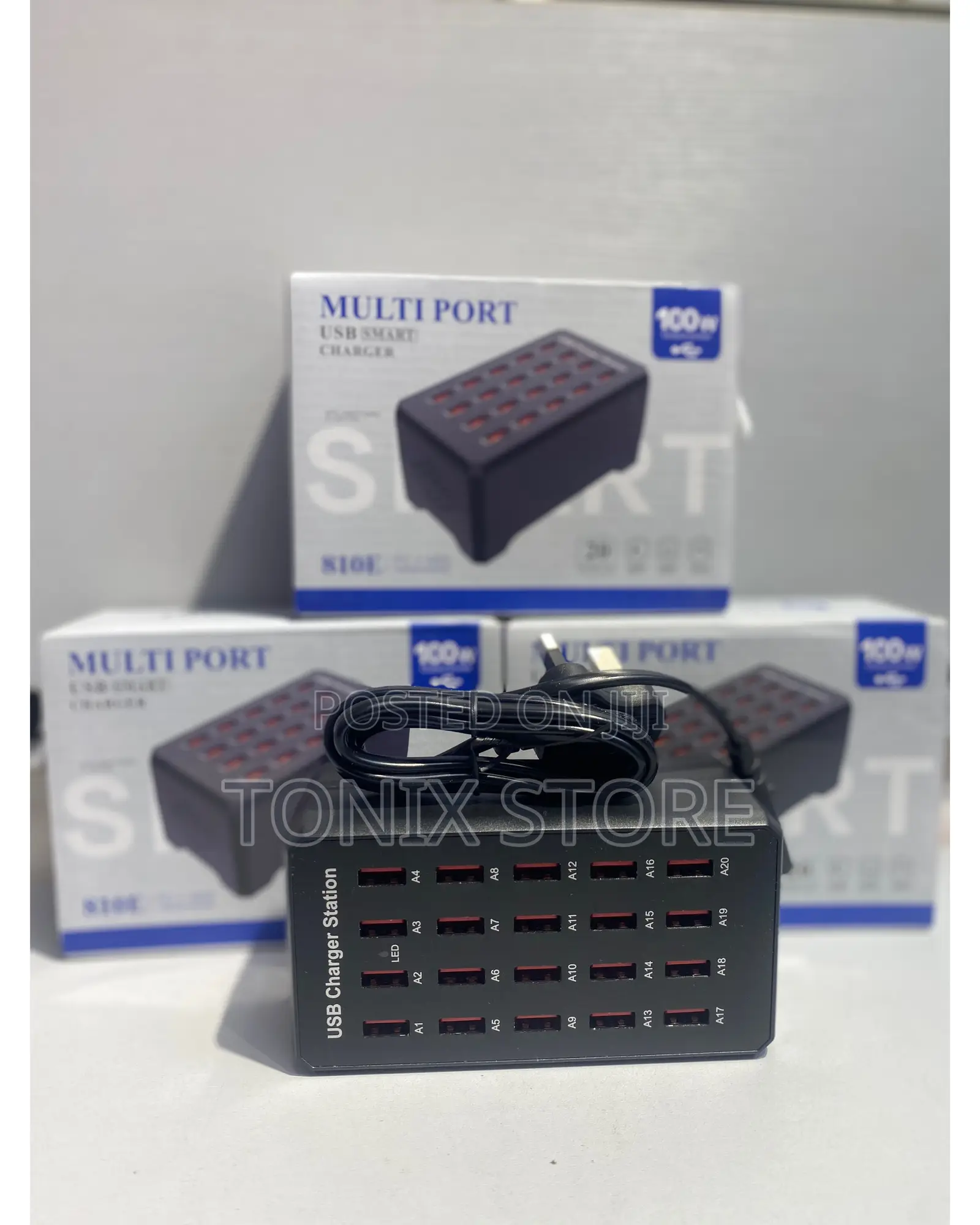 100W Multi Port USB Smart Charger