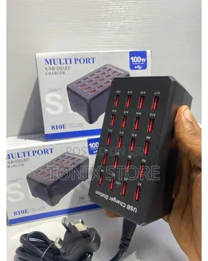 100W Multi Port USB Smart Charger