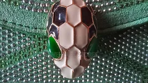 Rhinestone Clutch Green Bag With Gold Chain