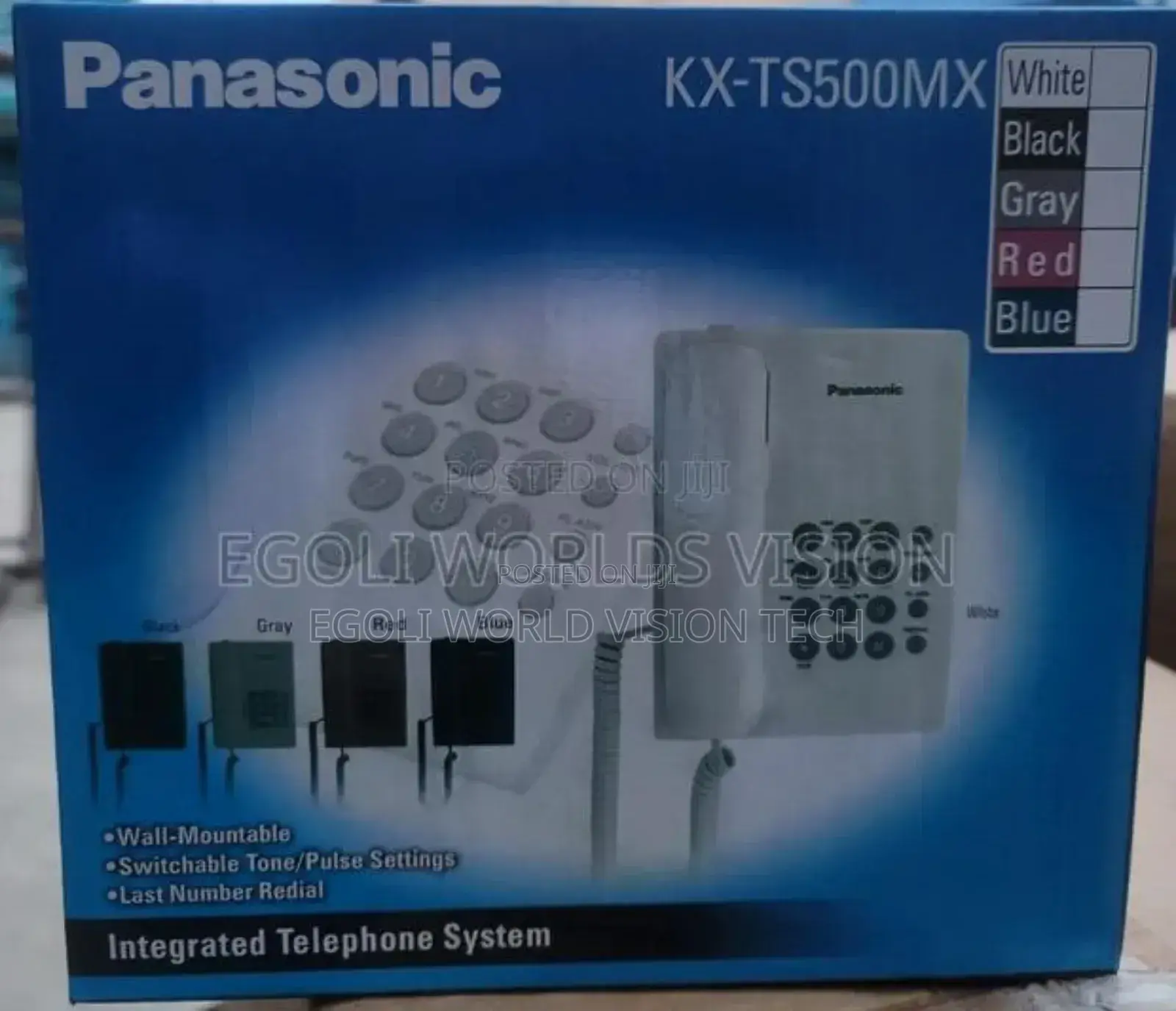 New Panasonic KX-TS500MX Integrated Telephone System