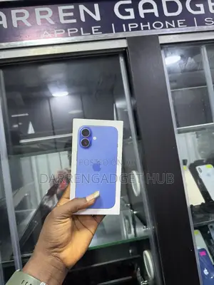 New Apple iPhone 16 128 GB Blue