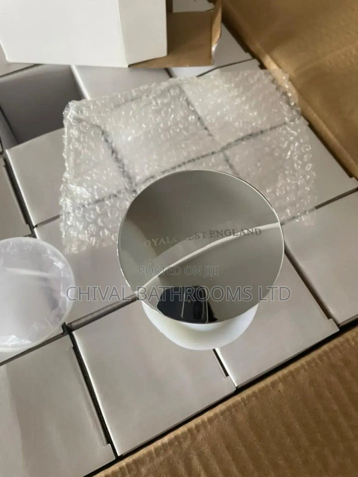Chrome Plastic Basin Waste
