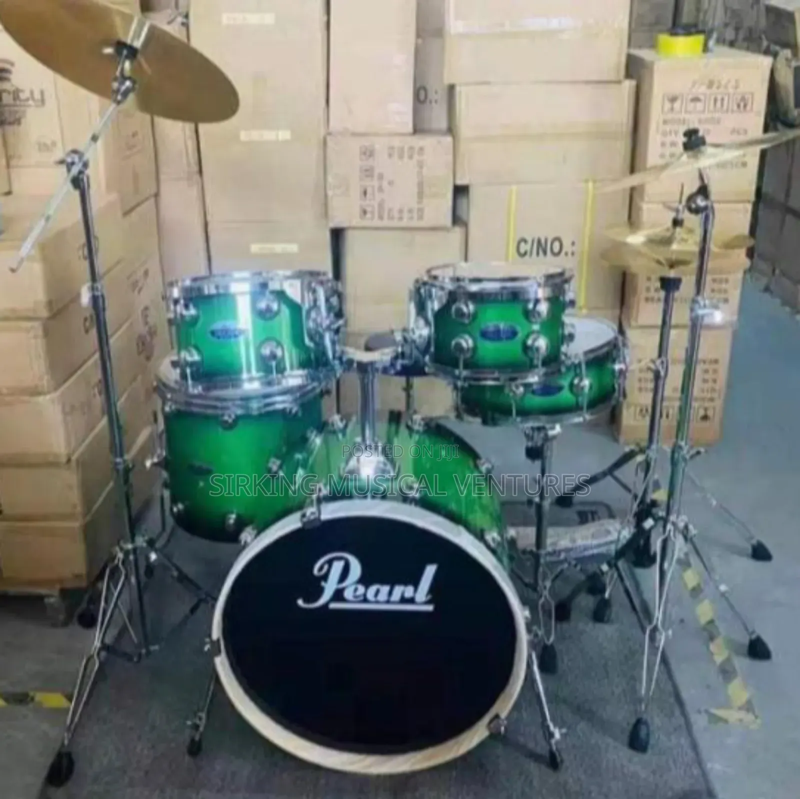 Pearl Roadshow Complete 5pcs With Pearl Cymbals