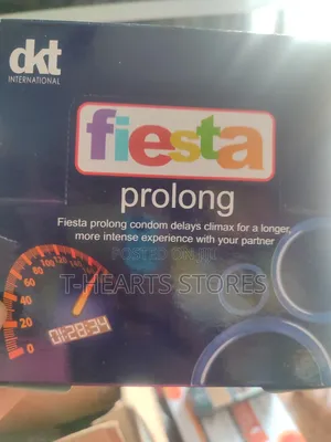 Fiesta Prolong Condoms - 12 by 3's