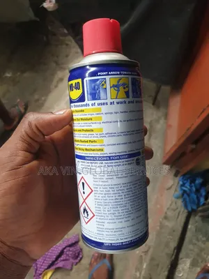 WD40 Multipurpose Spray.
