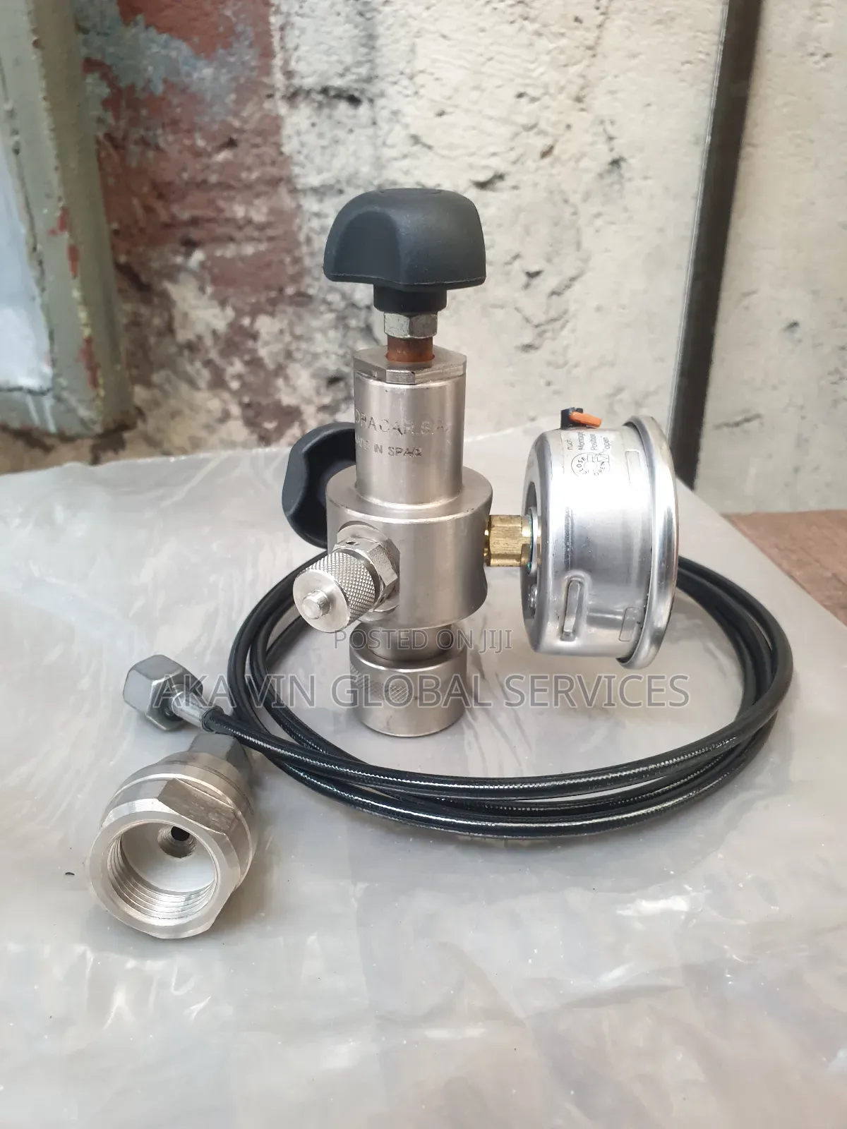 HIDRACAR Charging / Purging Kit Pulsation Dampener