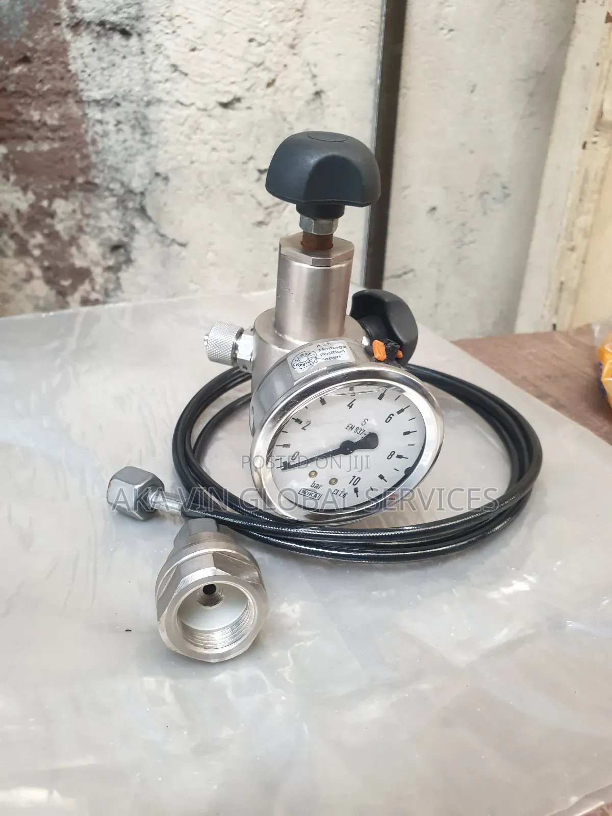 HIDRACAR Charging / Purging Kit Pulsation Dampener