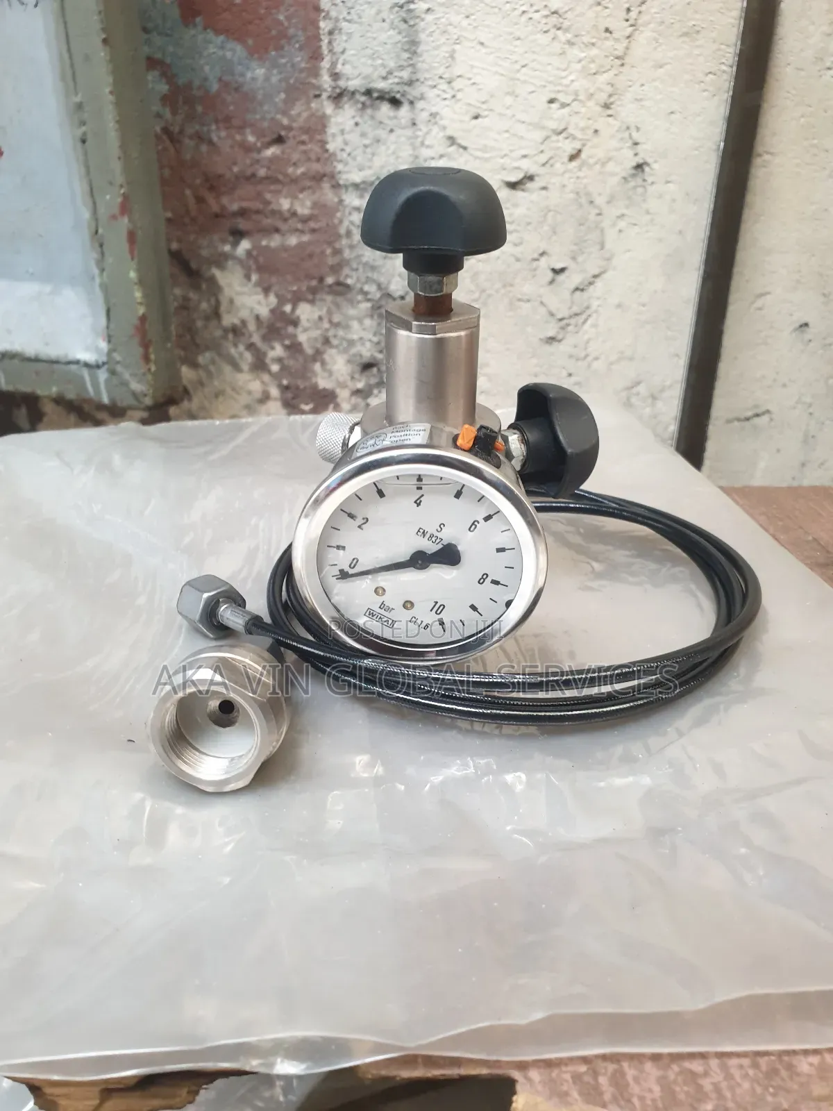 HIDRACAR Charging / Purging Kit Pulsation Dampener