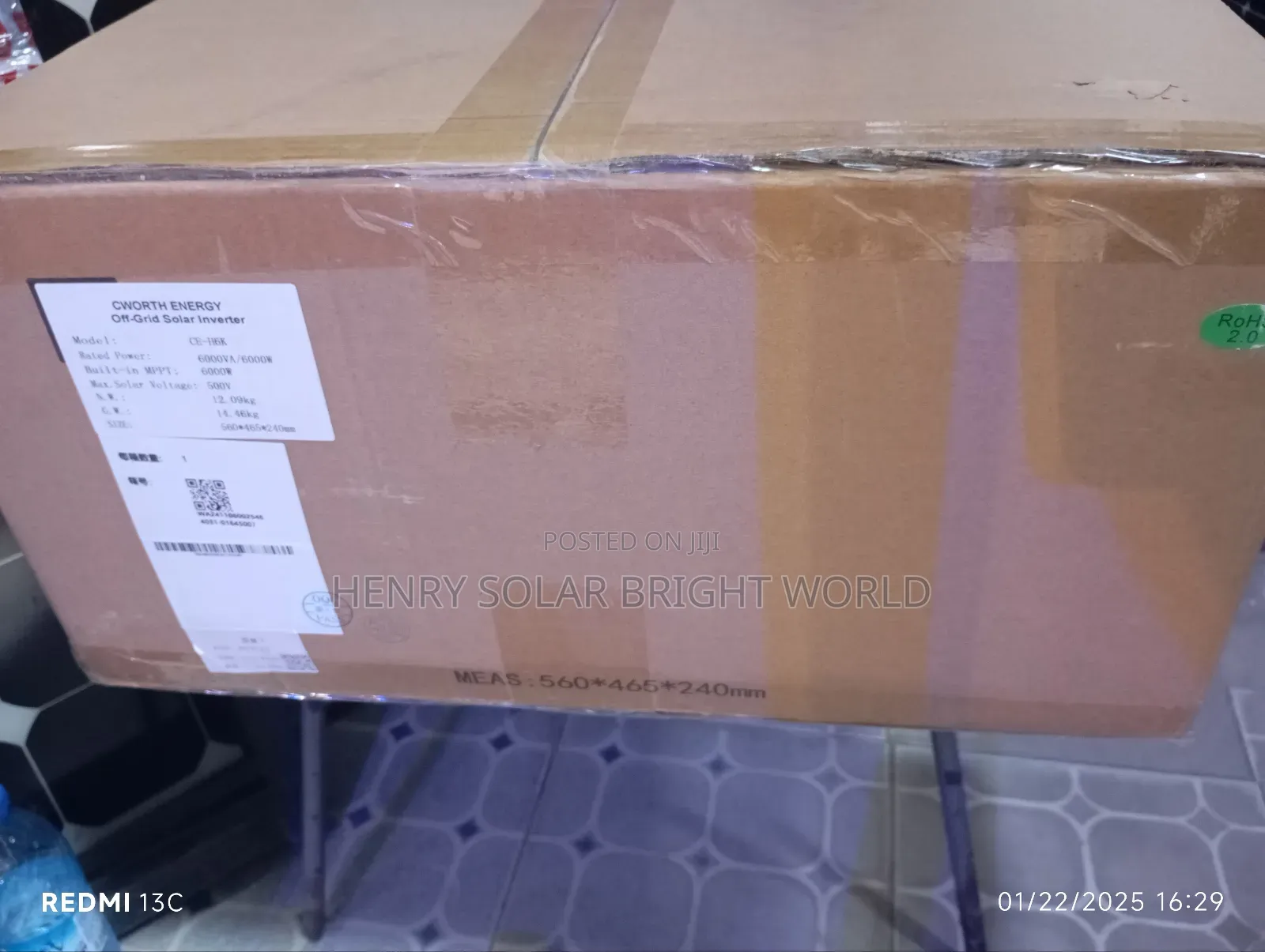 Cworth 6kva 48v Hibrid Inverter