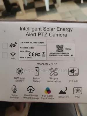 CCTV Solar Camera PTZ 5MP Ultra Hd