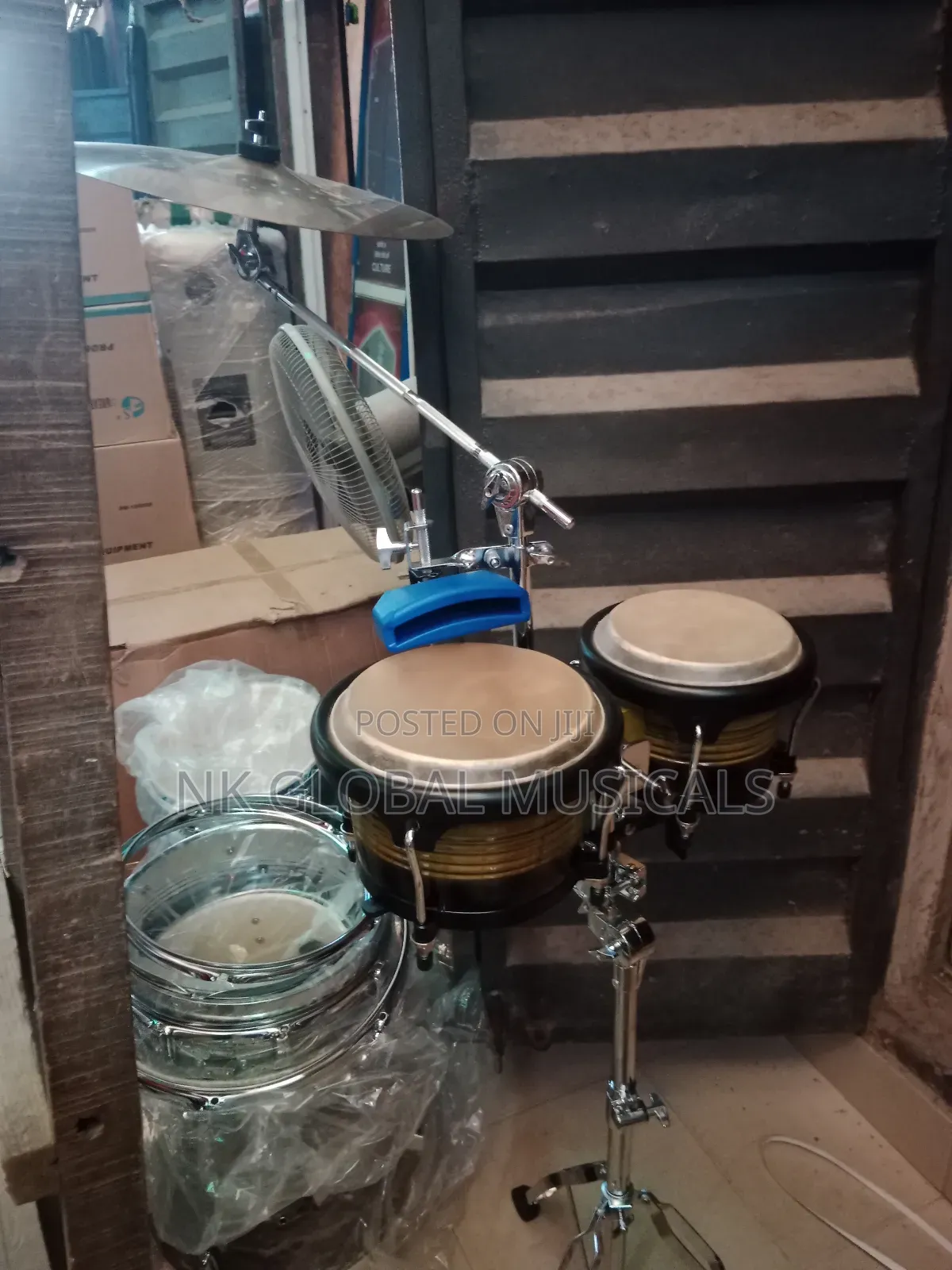 Bongo Drum With Complete Accessories