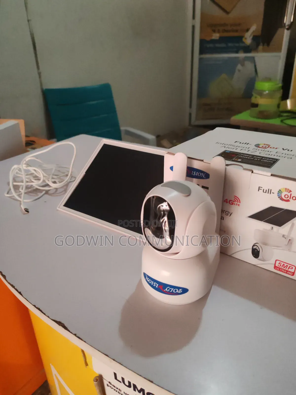 CCTV Solar Camera PTZ 5MP Ultra Hd