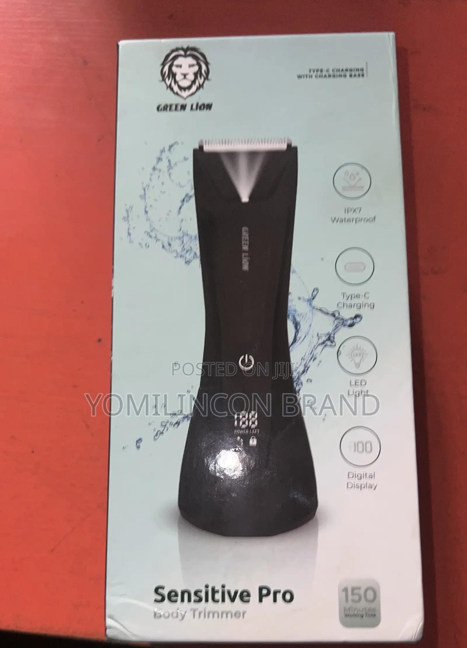 Green Lion Sensitive Pro Body Trimmer, 600mah