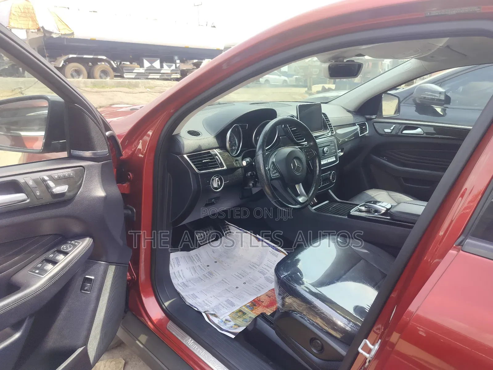 Mercedes-Benz GLE-Class 2016 Red