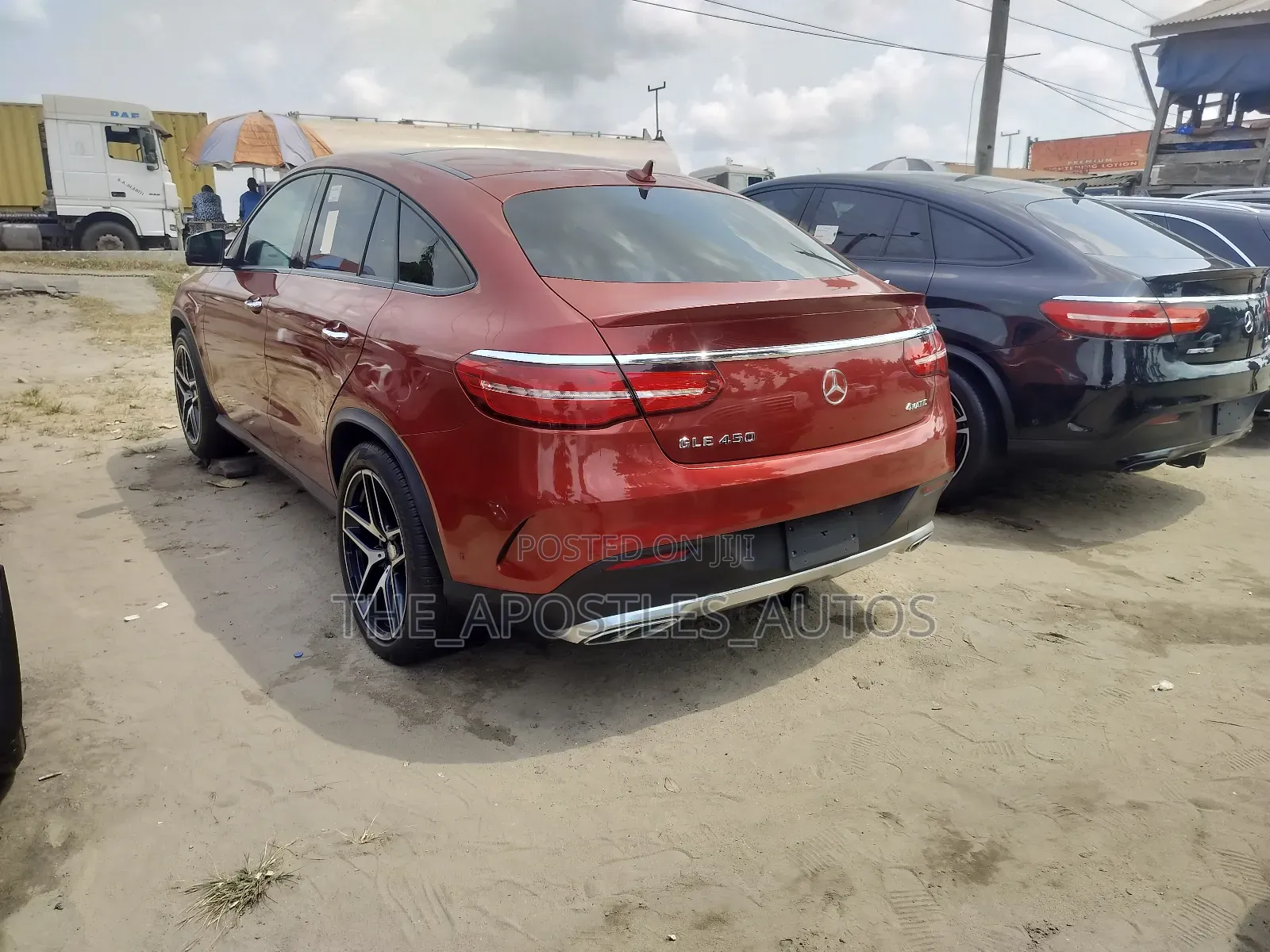 Mercedes-Benz GLE-Class 2016 Red