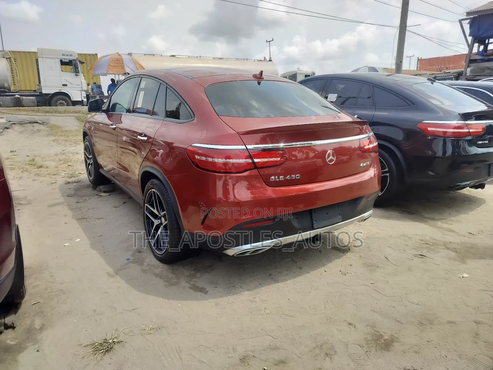 Mercedes-Benz GLE-Class 2016 Red