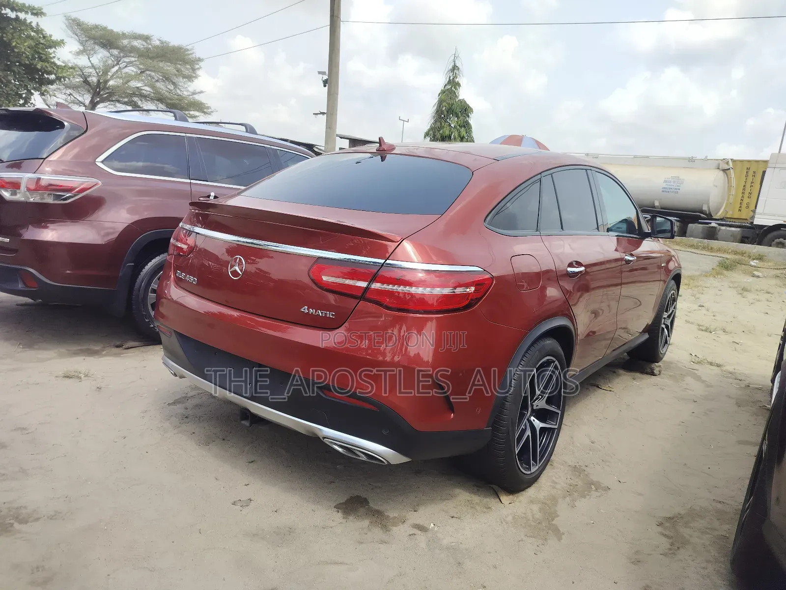 Mercedes-Benz GLE-Class 2016 Red