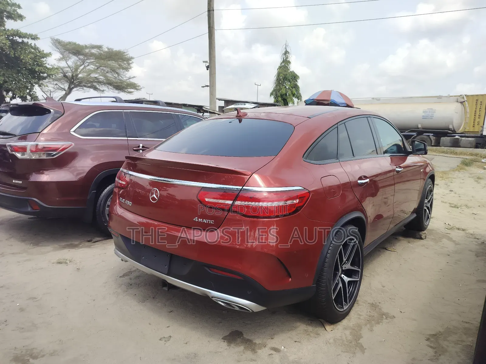 Mercedes-Benz GLE-Class 2016 Red