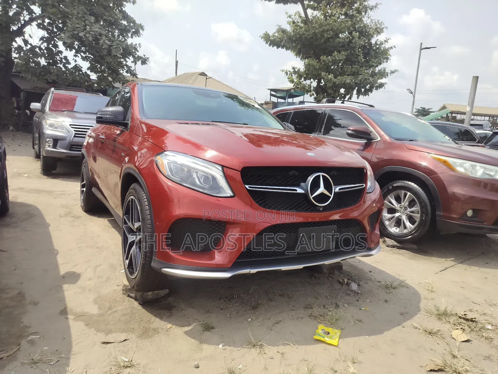 Mercedes-Benz GLE-Class 2016 Red