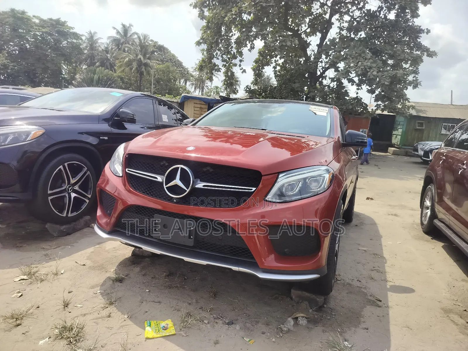 Mercedes-Benz GLE-Class 2016 Red