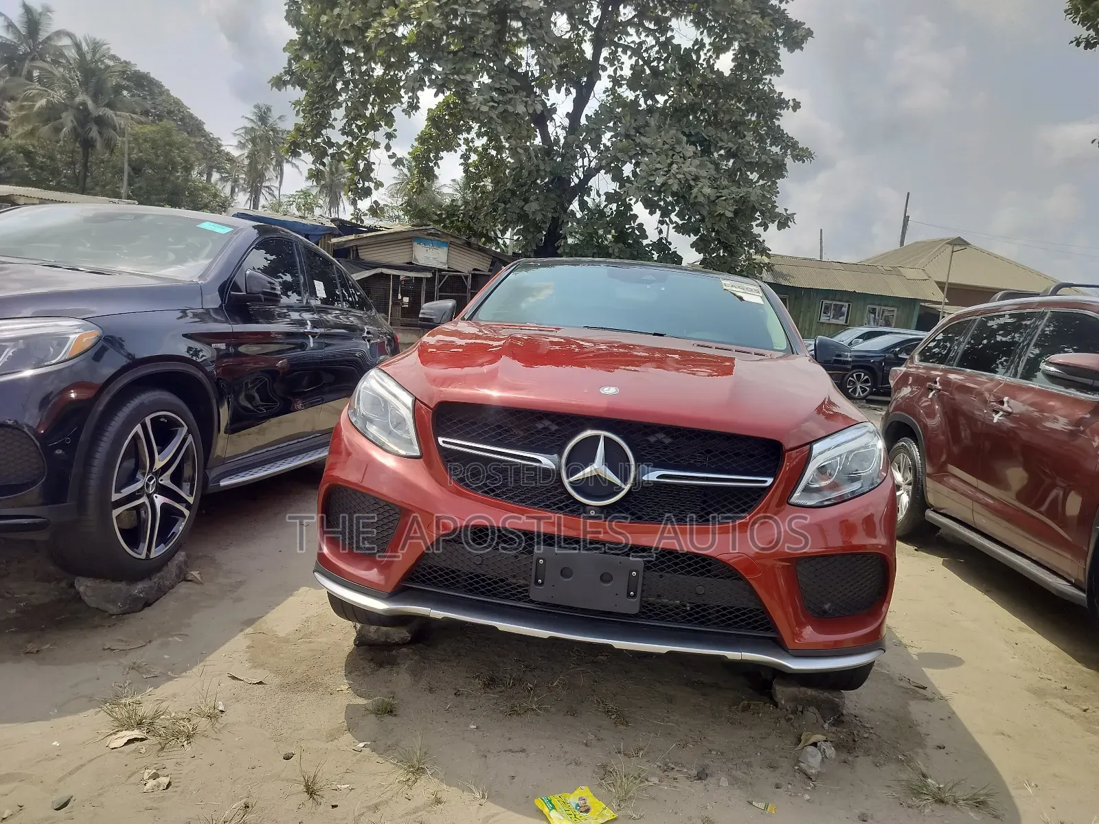 Mercedes-Benz GLE-Class 2016 Red