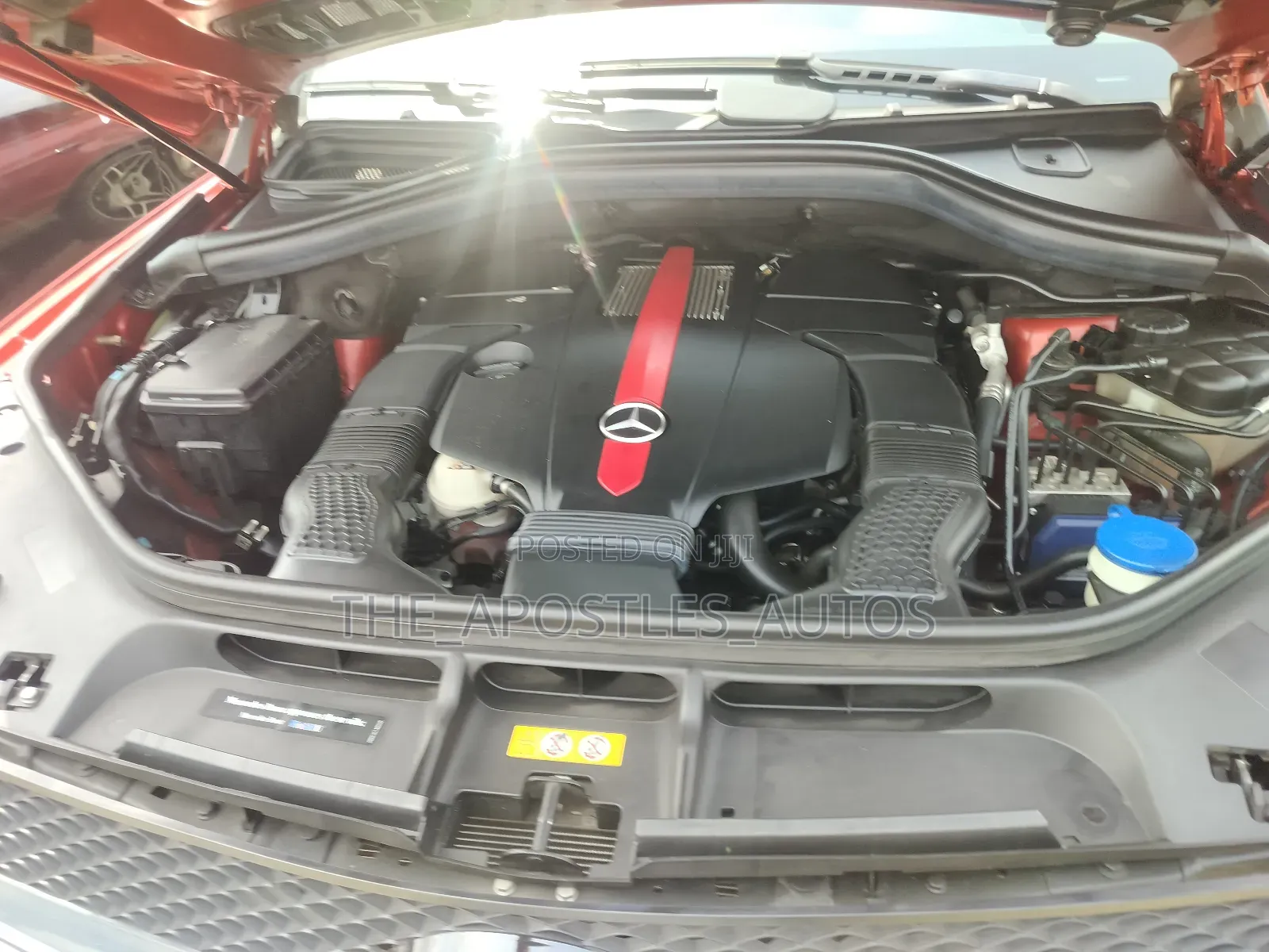 Mercedes-Benz GLE-Class 2016 Red