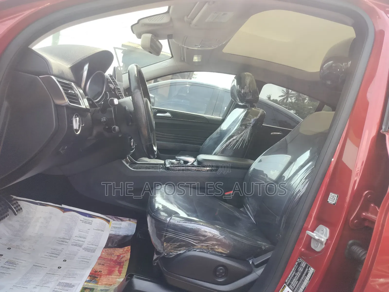 Mercedes-Benz GLE-Class 2016 Red