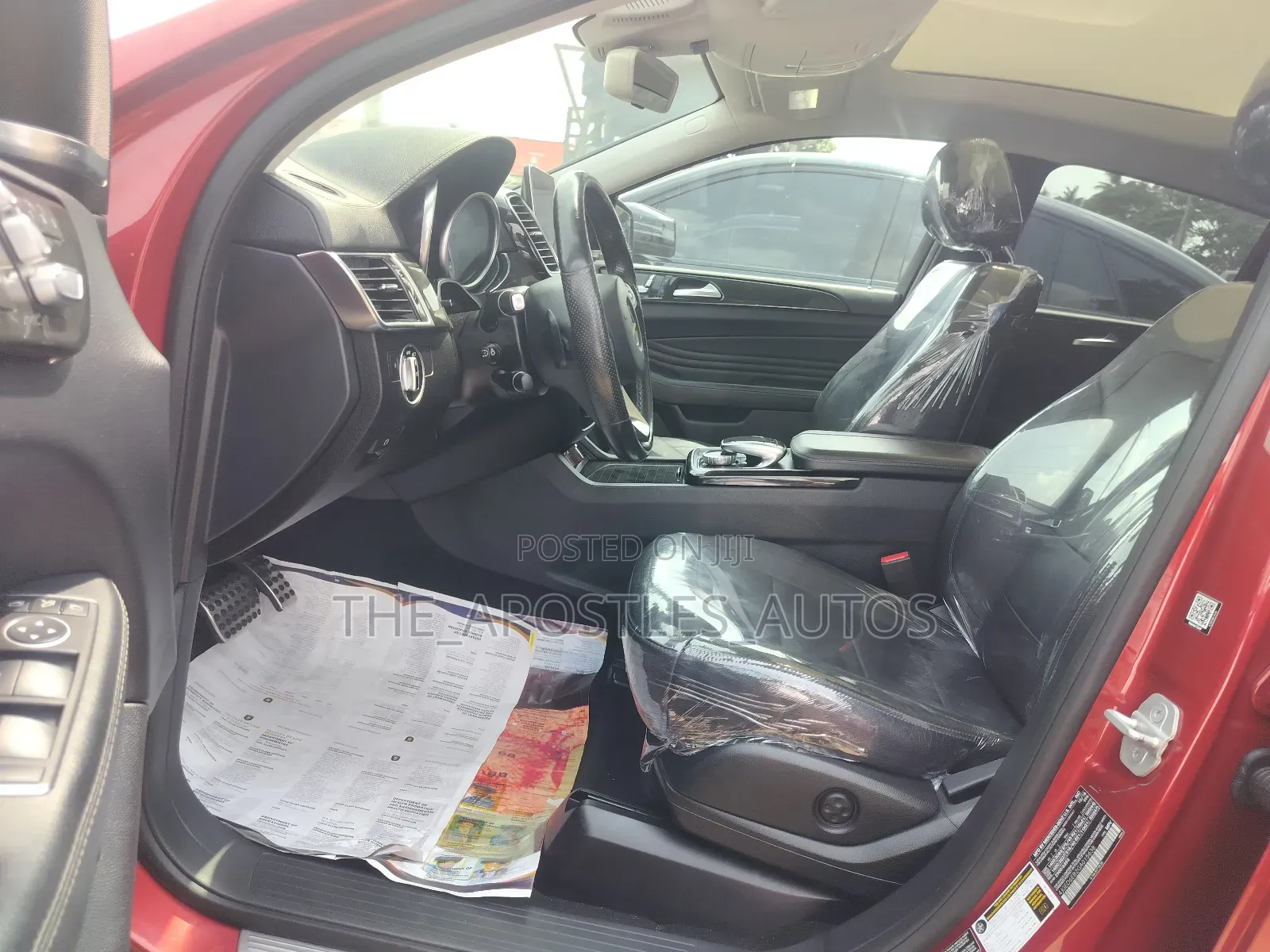 Mercedes-Benz GLE-Class 2016 Red