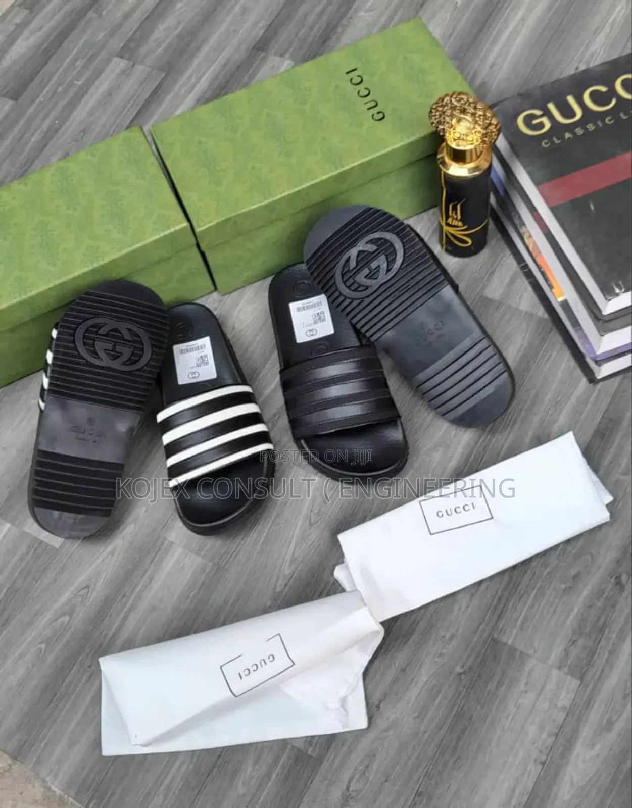 Gucci High Sole Slides