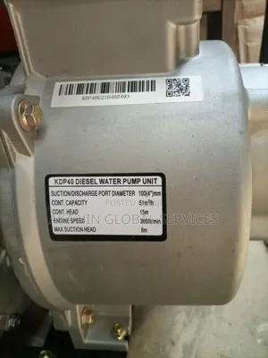 Kama Diesel Water Pump – 4 Inches.