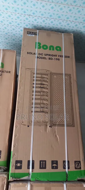 198l Bona Ac and Dc Solar Refrigerator Upright Freezer