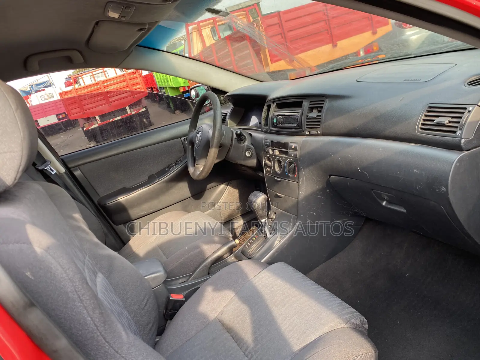 Toyota Corolla 2007 Red