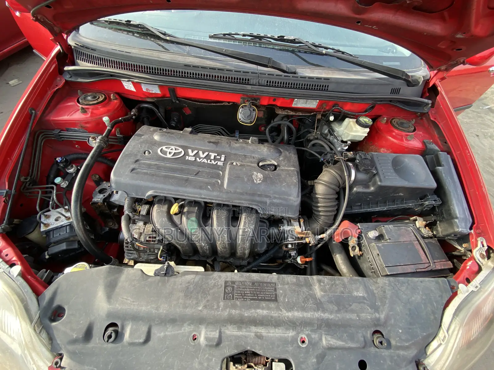 Toyota Corolla 2007 Red