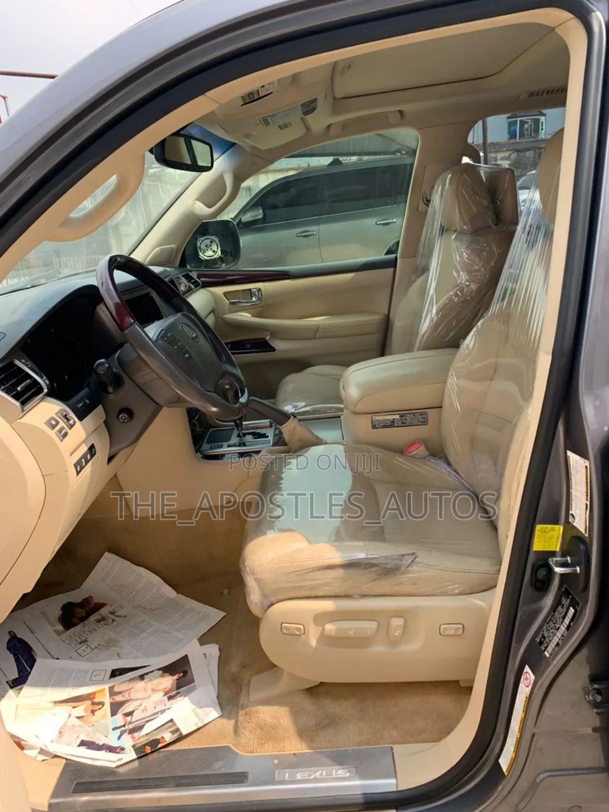 Lexus LX 570 AWD 2014 Gray