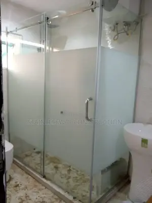 Shower Cubicle Glass L or Wall to Wall