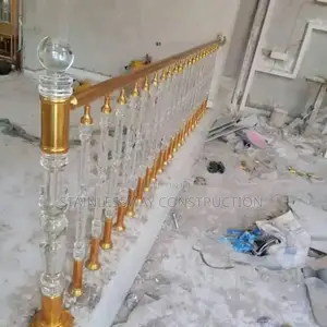 Gold Crystal Handrails