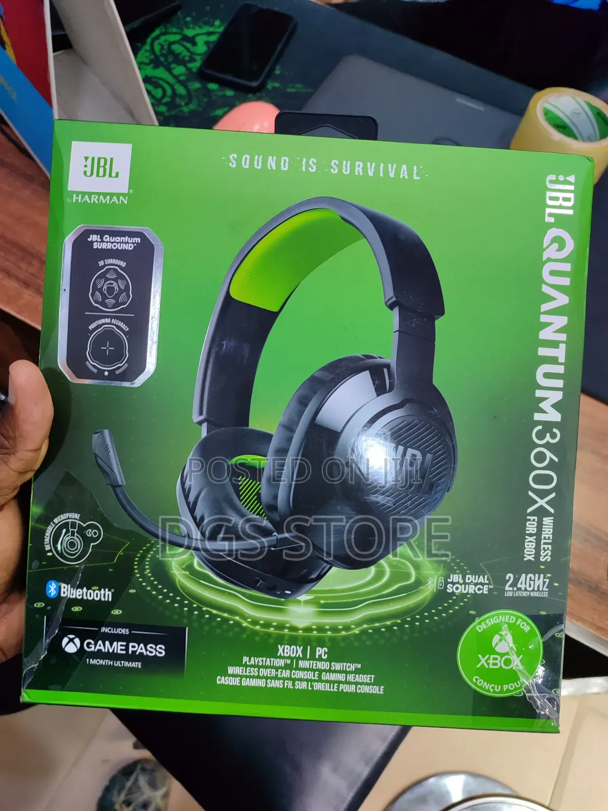 JBL Quantum 360X Wireless Xbox Wireless Headphone