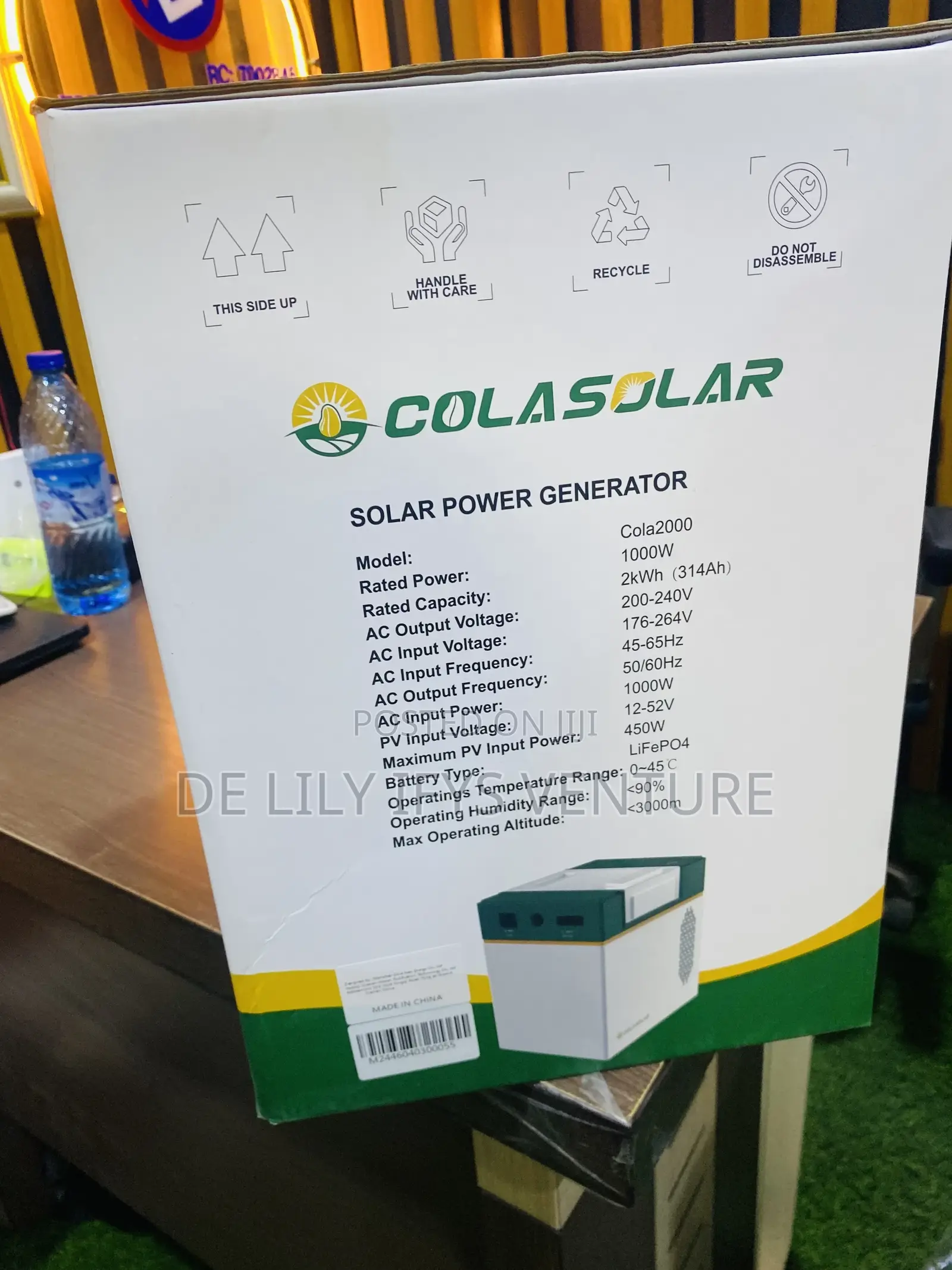Solar Generator 2kwh 1000w