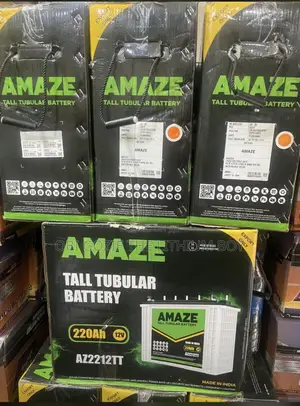 12v-220ah Amaze Solar Tubular Battery Presently