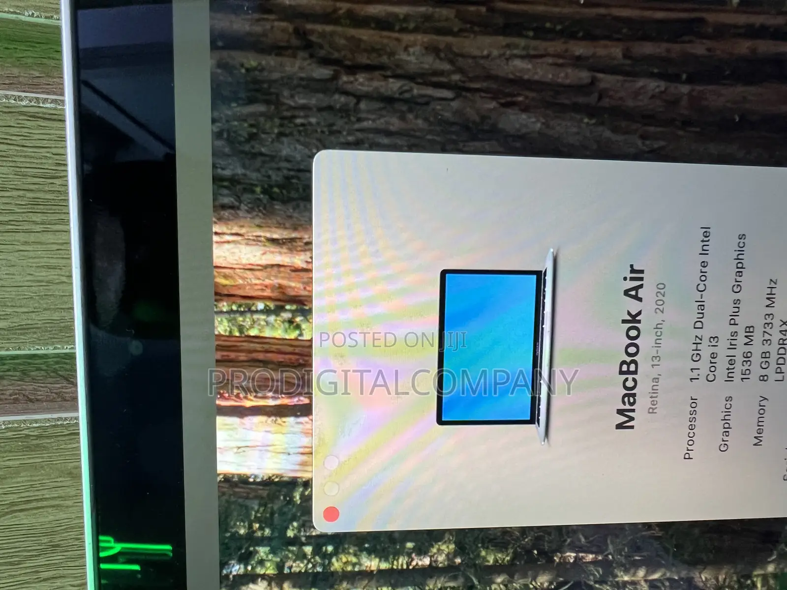 Laptop Apple MacBook Air 8GB Intel Core I3 SSD 256GB
